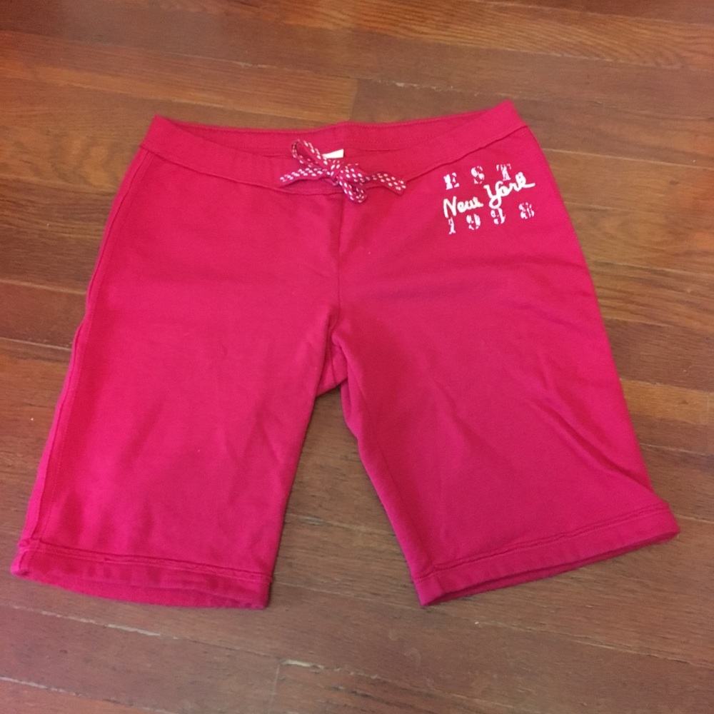Pink Bermuda shorts